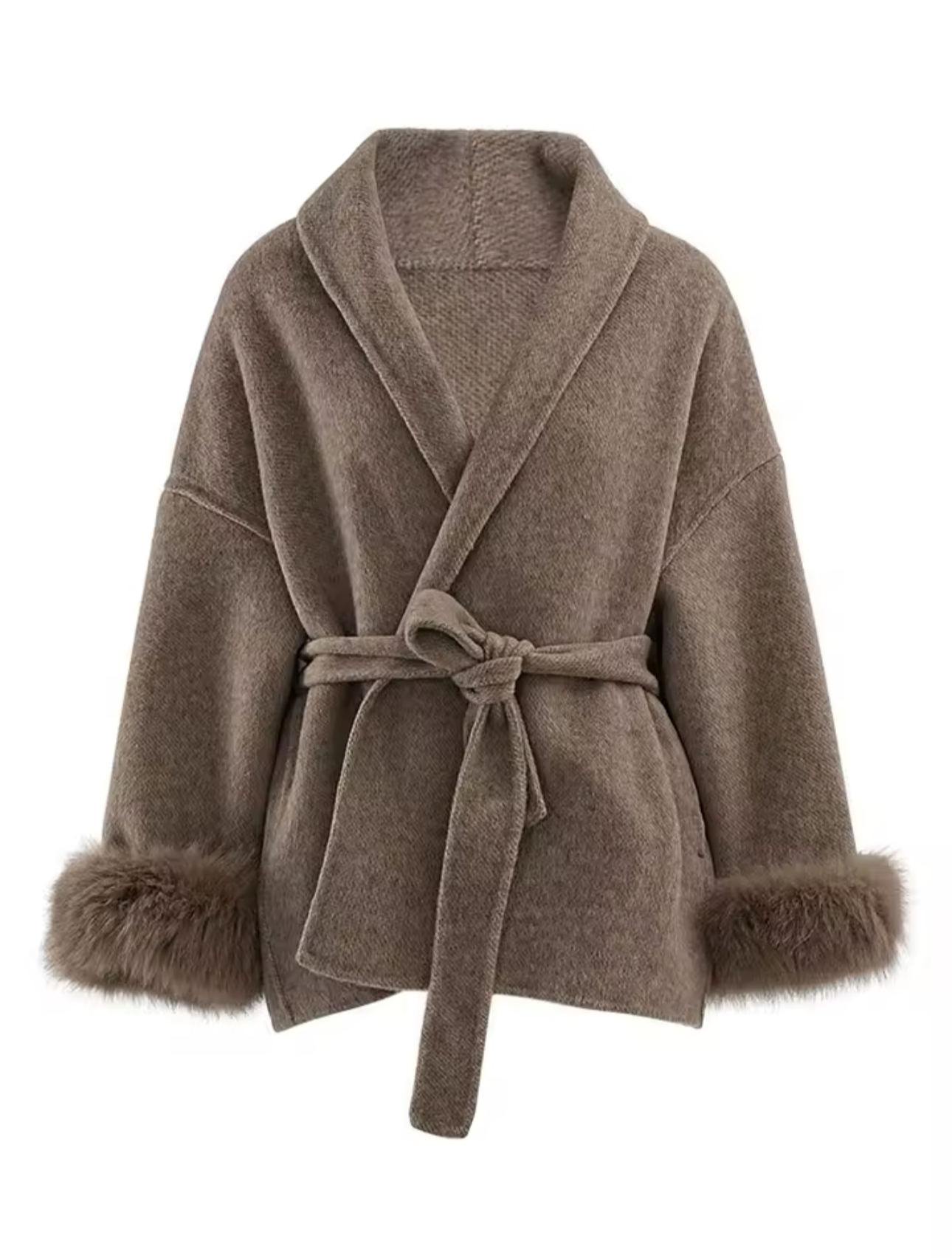 Elegant Wool Blend Coat