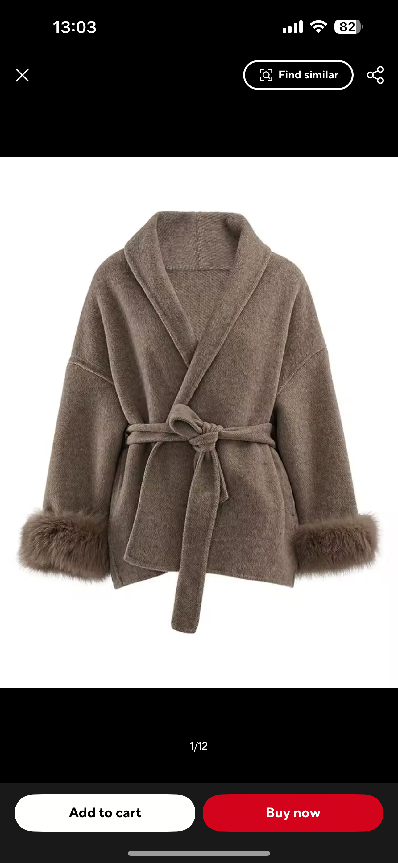 Elegant Wool Blend Coat
