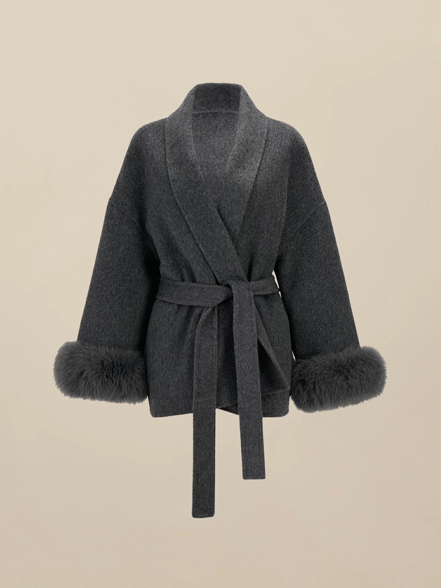 Elegant Wool Blend Coat
