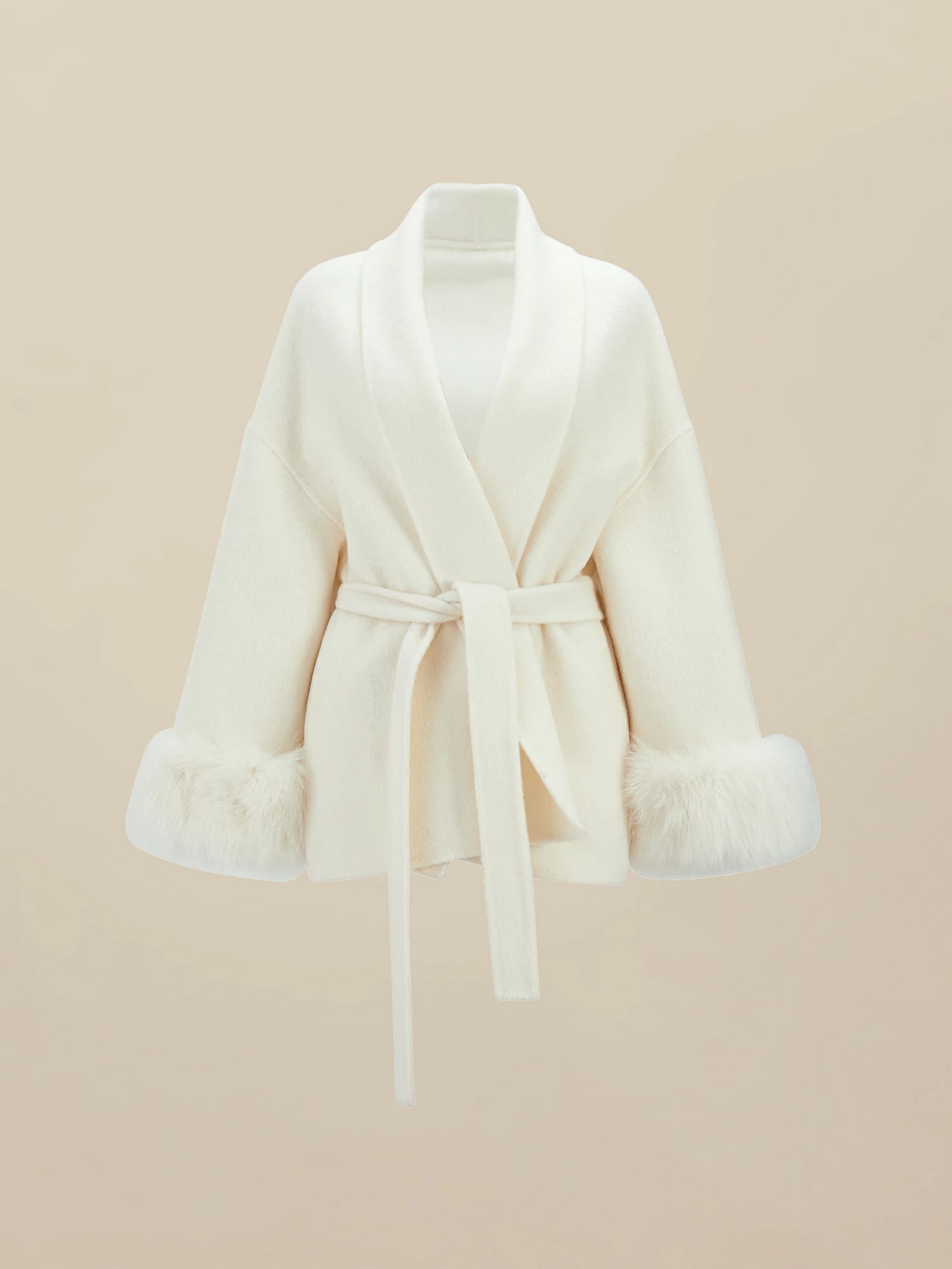 Elegant Wool Blend Coat