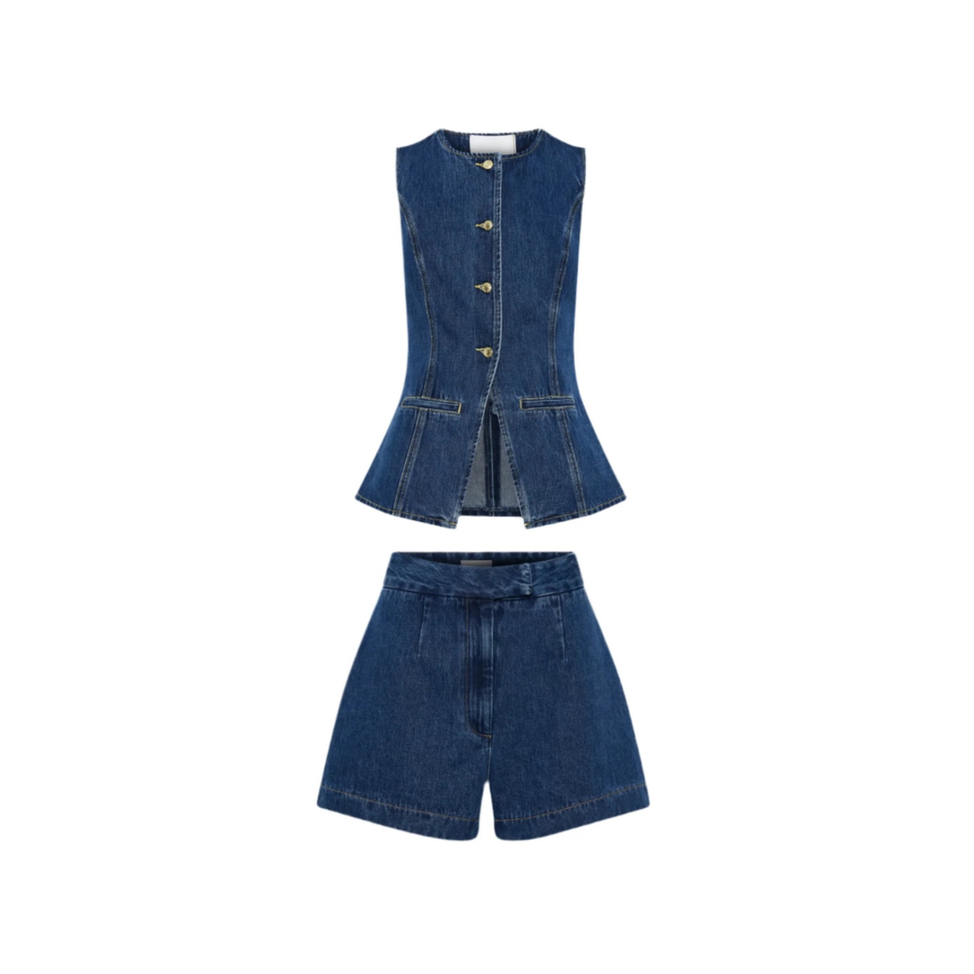 Blue Vibe - Zweiteiler Set