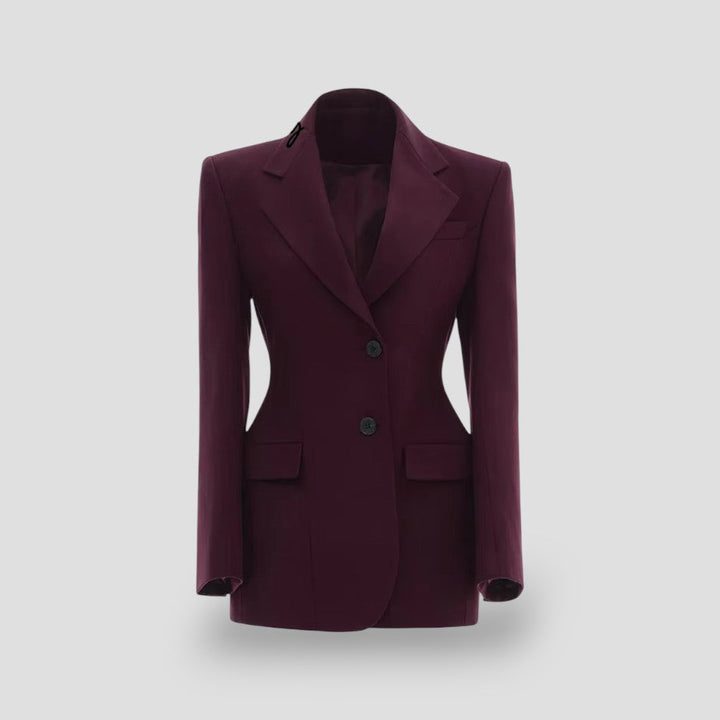 Timeless Blazer – Eleganter Blazer für Damen mit schmalen Schulterpolstern